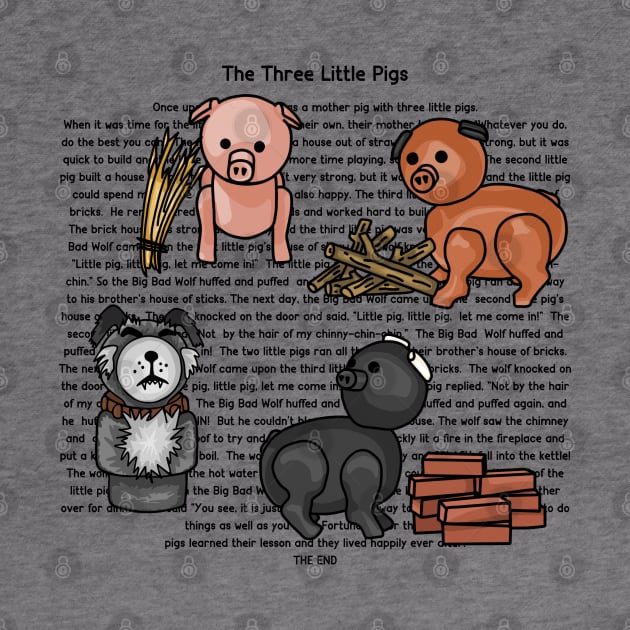 The Three Little Pigs Story by Slightly Unhinged